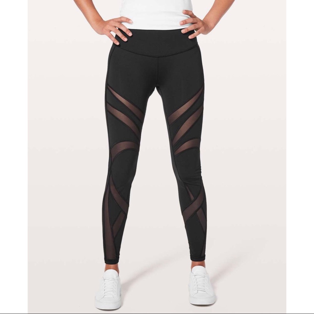 Lululemon Wunder Unders *Mesh* High Rise 28’’